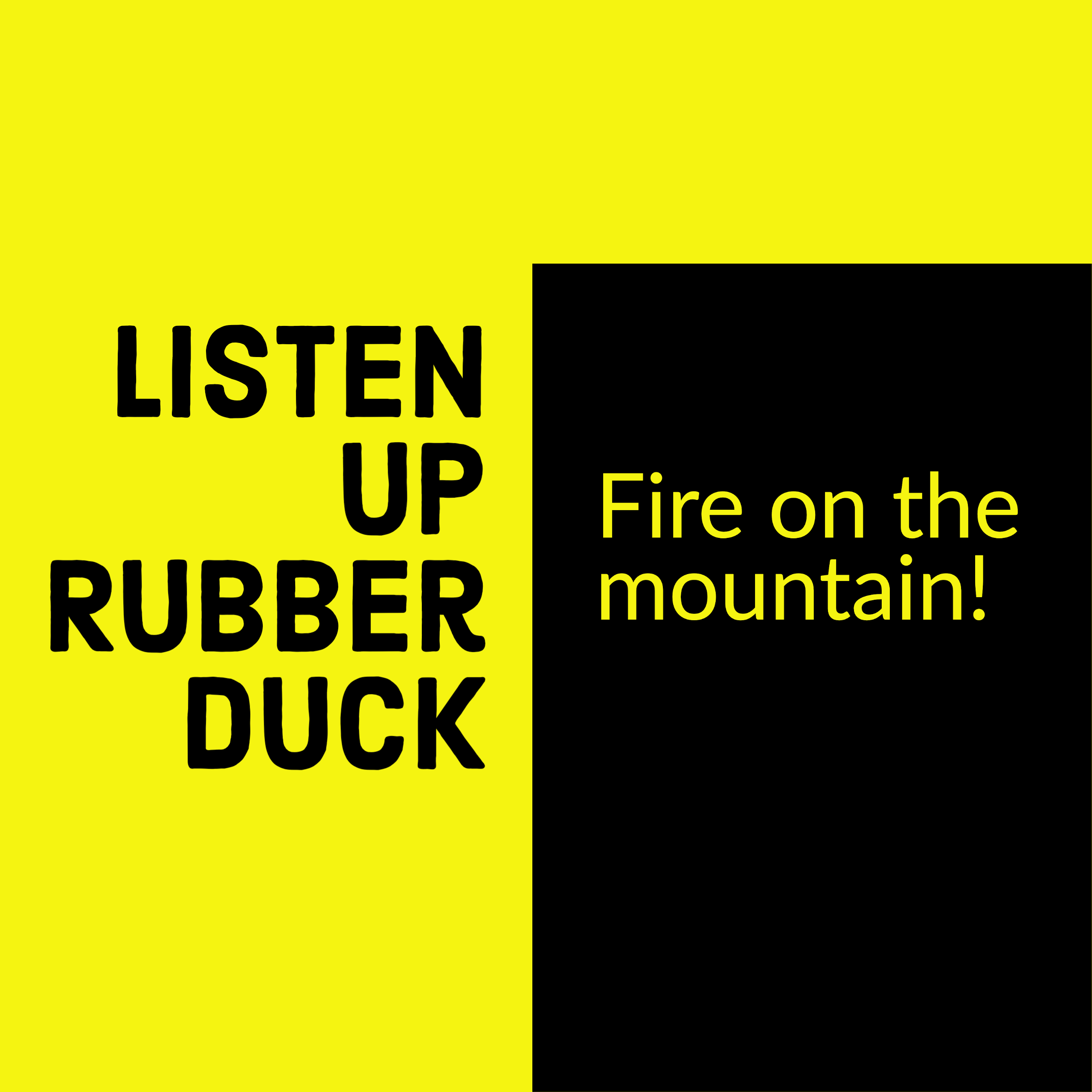 Listen Up Rubber Duck